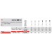 Edenta TC Burs Fissure Finisher Inverted Cone - 5 Pack - Options Available